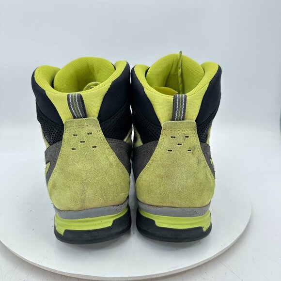 Asolo Fulton Men Size 10.5 Green Grey Mid Vibram Sole Hiking Trail Boot - Picture 5 of 11